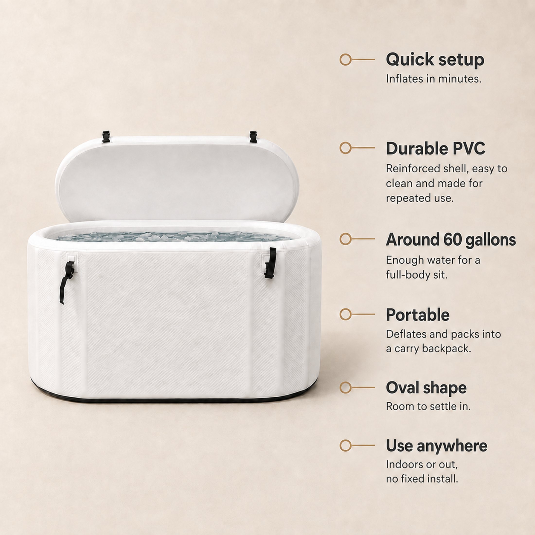 Inflatable Cold Plunge Tub
