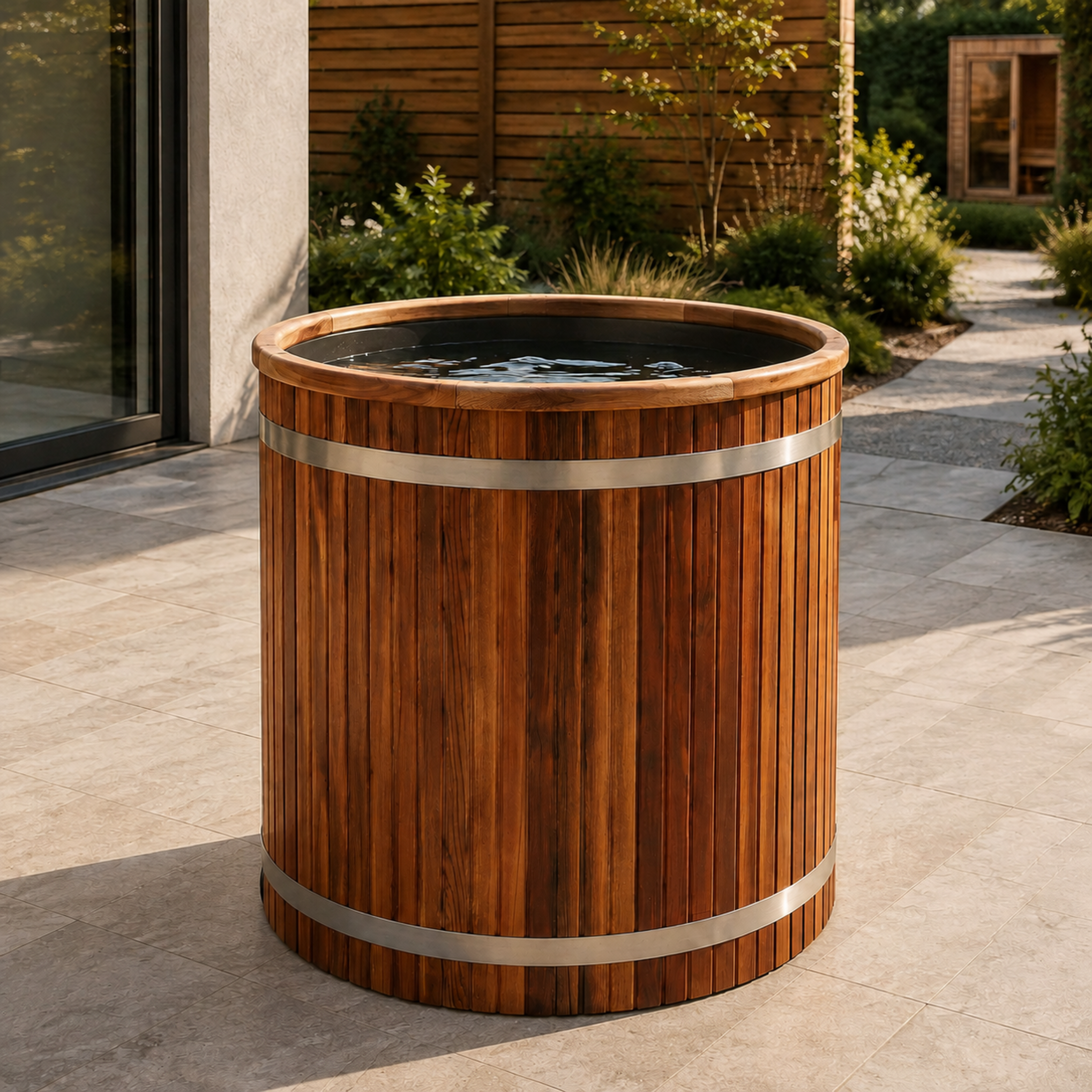 Wooden Cold Plunge Tub